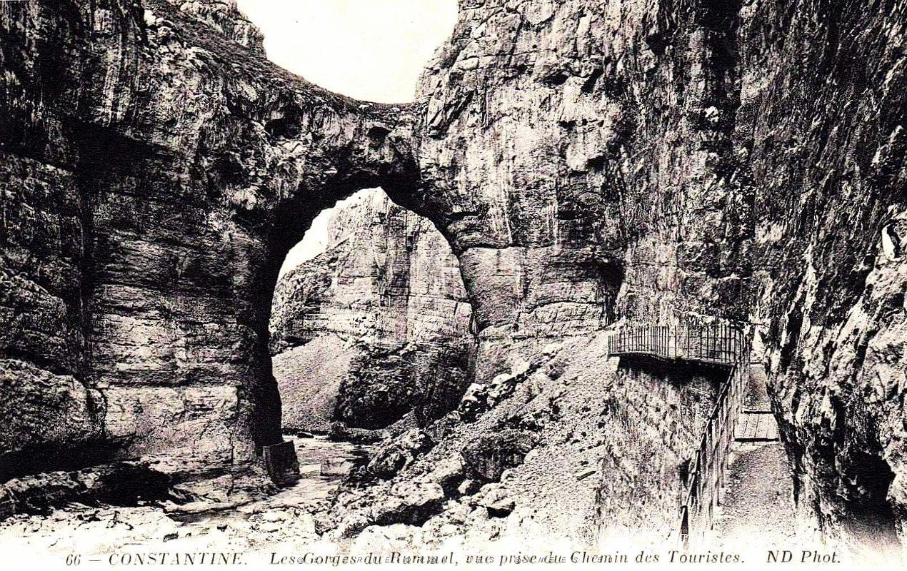 Constantine - Gorges du Rhummel prises du chemin des Touristes.jpg